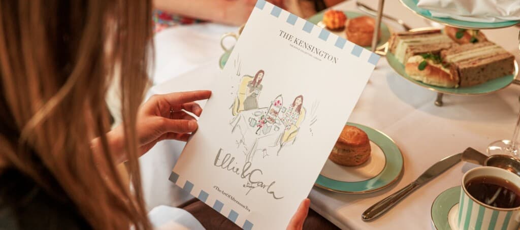 afternoon tea at the kensington